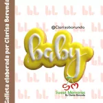 Cortador de galletas – Baby Oso – Baby shower – Diseño