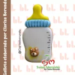 Cortador de galletas – Biberón – Baby Shower – Diseño