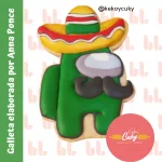 Cortador de galletas – AmongUs Mexicano – Fiestas Patrias -Sello