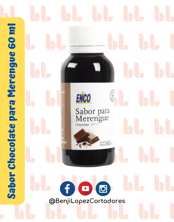 Sabor Chocolate para Merengue 60 ml -ENCO-Portada