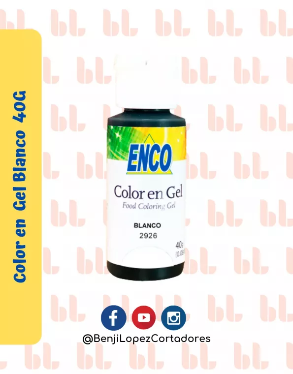 Color en Gel Blanco 40G - ENCO - Portada