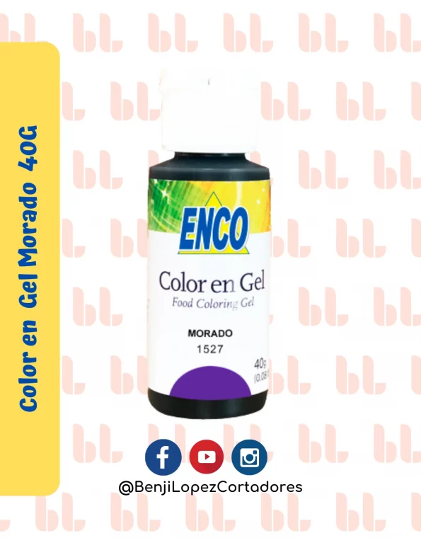 Color en Gel Morado 40G - ENCO - Portada