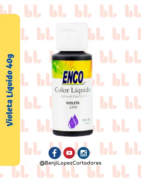 Color Líquido Violeta 40G - ENCO - Portada