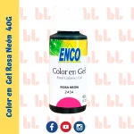 Color en Gel Rosa Neón 40G – ENCO – Portada