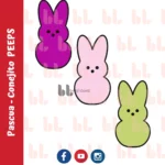 Cortador de galletas – Conejo PEEPS – Portada