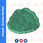 Cortador de galletas con sello – Encanto Maribel