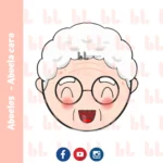 Cortador de galletas – Abuela cara – Portada
