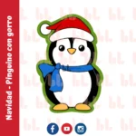 Cortador de galletas – Pinguino con gorro – Portada