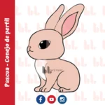 Cortador de galletas – Conejo de perfil – Portada