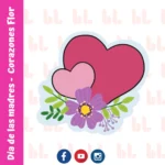 Cortador de galletas – Corazones Flor – Portada