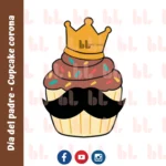 Cortador de galletas – Cupcake corona – Portada