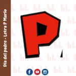 Cortador de galletas – Letra P Mario – Portada