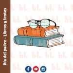 Cortador de galletas – Libros y lentes – Portada