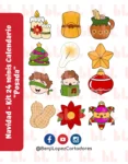 Cortador de galletas  – Kit 24 minis Calendario de Advenimiento (Posada)