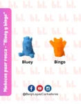 Muñecos para rosca – Bluey and bingo- Portada