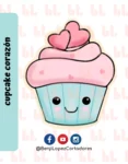 Cortador de galletas – Cupcake Corazón – Portada
