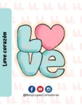 Cortador de galletas – Love Corazon – Portada