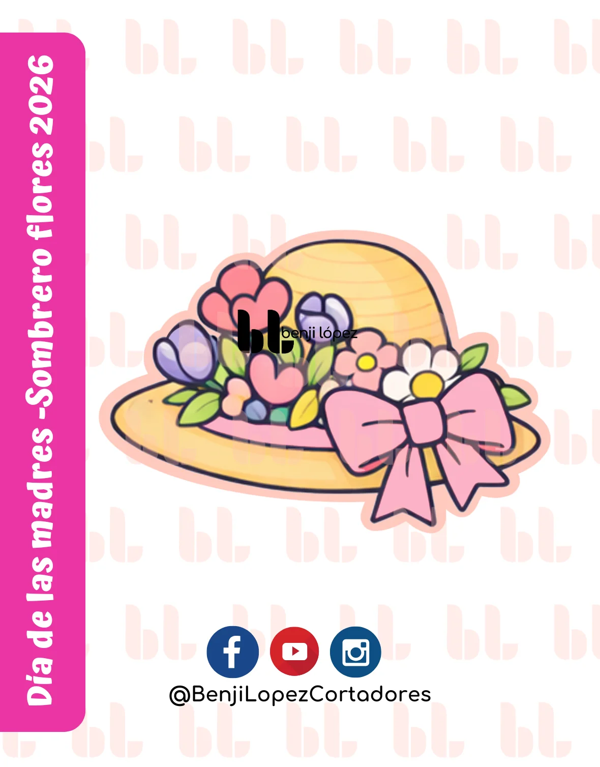 Sombrero flores 2026